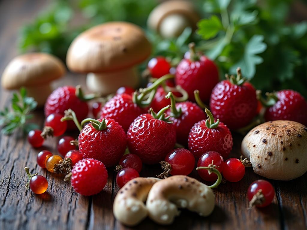 Nordiska ingredienser från skogen